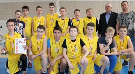 Zdjęcie - Sukces naszych młodych koszykarzy z Publicznej Szk...