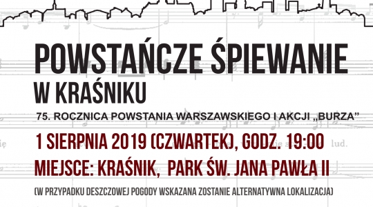 Zdjęcie - Powstańcze Śpiewanie