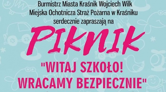 Zdjęcie - Piknik "Witaj Szkoło! Wracamy bezpiecznie"