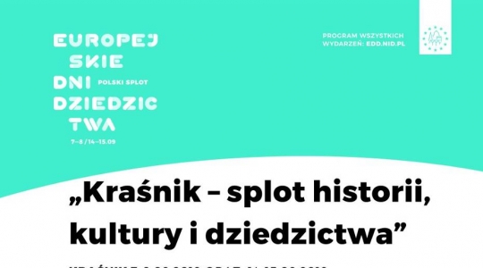 Zdjęcie - Europejskie Dni Dziedzictwa "Kraśnik - splot historii, kultury i dziedzictw...