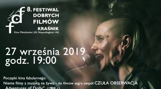 Zdjęcie - Koncert Zespołu Czuła Obserwacja podczas Festiwalu Dobrych Filmów