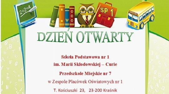 Zdjęcie - Dzień otwarty w Zespole Placówek Oświatowych Nr 1