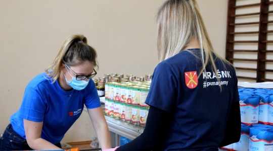 Zdjęcie 1 - Pomoc żywnościowa dla kraśniczan