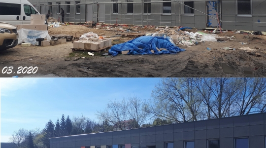 Zdjęcie 2 - Modernizacja stadionu przy ul. Oboźnej w Kraśniku poprzez budowę budynku zaplecza sanitarno-szatniowego oraz magazynowego