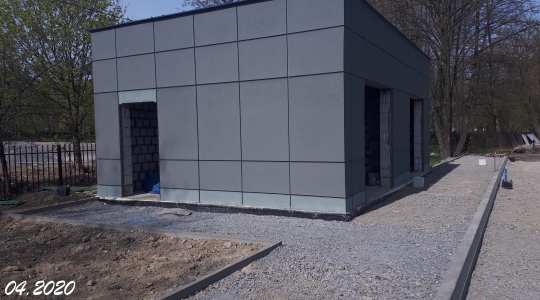 Zdjęcie 4 - Modernizacja stadionu przy ul. Oboźnej w Kraśniku poprzez budowę budynku zaplecza sanitarno-szatniowego oraz magazynowego