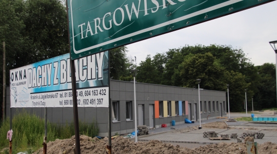 Zdjęcie 5 - Modernizacja stadionu przy ul. Oboźnej w Kraśniku poprzez budowę budynku zaplecza sanitarno-szatniowego oraz magazynowego