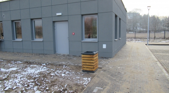 Zdjęcie 8 - Modernizacja stadionu przy ul. Oboźnej w Kraśniku poprzez budowę budynku zaplecza sanitarno-szatniowego oraz magazynowego