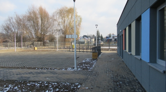 Zdjęcie 9 - Modernizacja stadionu przy ul. Oboźnej w Kraśniku poprzez budowę budynku zaplecza sanitarno-szatniowego oraz magazynowego