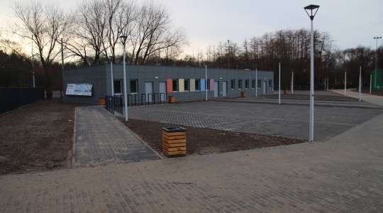 Zdjęcie 10 - Modernizacja stadionu przy ul. Oboźnej w Kraśniku poprzez budowę budynku zaplecza sanitarno-szatniowego oraz magazynowego