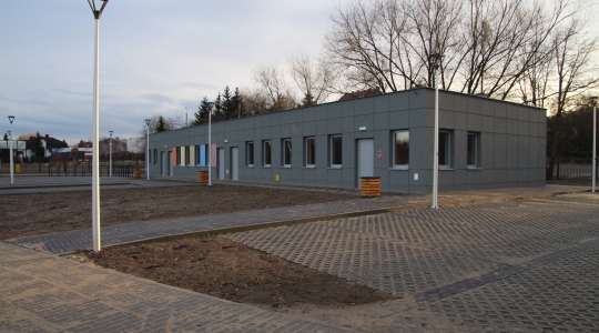 Zdjęcie 11 - Modernizacja stadionu przy ul. Oboźnej w Kraśniku poprzez budowę budynku zaplecza sanitarno-szatniowego oraz magazynowego