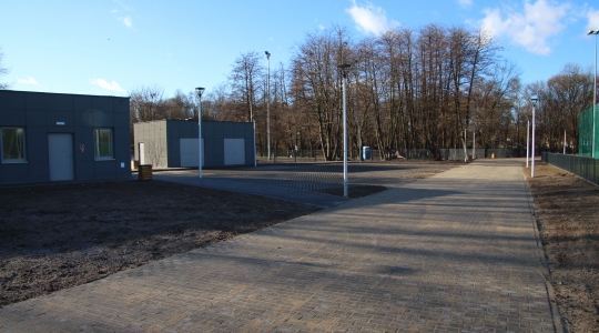 Zdjęcie 15 - Modernizacja stadionu przy ul. Oboźnej w Kraśniku poprzez budowę budynku zaplecza sanitarno-szatniowego oraz magazynowego