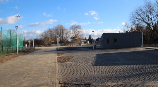 Zdjęcie 16 - Modernizacja stadionu przy ul. Oboźnej w Kraśniku poprzez budowę budynku zaplecza sanitarno-szatniowego oraz magazynowego