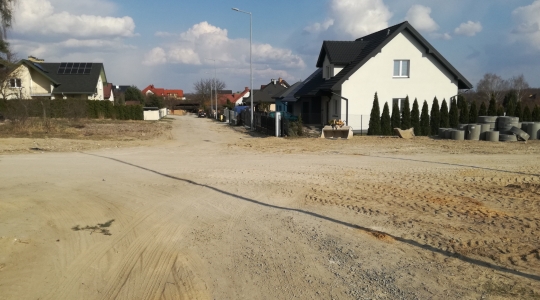 Zdjęcie 4 - Budowa drogi gminnej nr 108500L – ul. Wyszyńskiego w Kraśniku na odcinku  od ul. Granicznej do ul. Widok