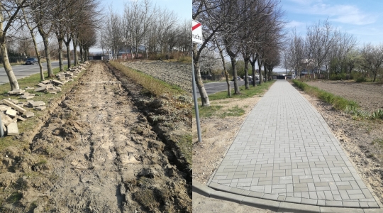 Zdjęcie 2 - Remont chodnika przy ul. Konopnickiej – II etap