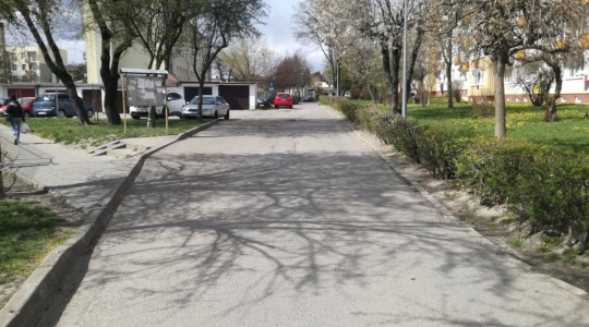 Zdjęcie 3 - Modernizacja nawierzchni drogi dojazdowej na Osiedlu Koszary