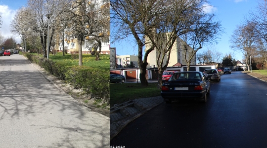 Zdjęcie 2 - Modernizacja nawierzchni drogi dojazdowej na Osiedlu Koszary