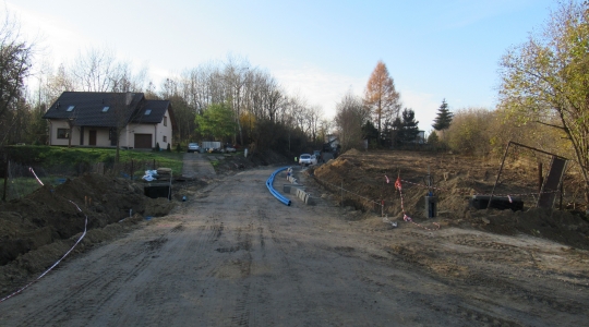 Zdjęcie 10 - Budowa drogi gminnej nr 108402L - łącznik ul. Suchyńska i Jagiellońska