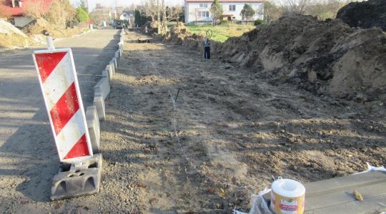 Zdjęcie 17 - Budowa drogi gminnej nr 108402L - łącznik ul. Suchyńska i Jagiellońska