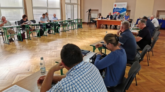 Zdjęcie 2 - Burmistrz i radni miejscy rozmawiali o Projekcie Rozwoju Lokalnego
