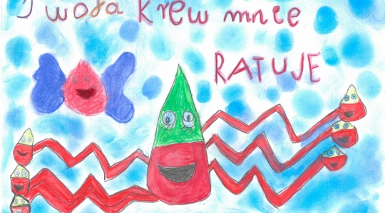 Zdjęcie 6 - Wyniki konkursu plastycznego "Twoja krew ratuje życie"