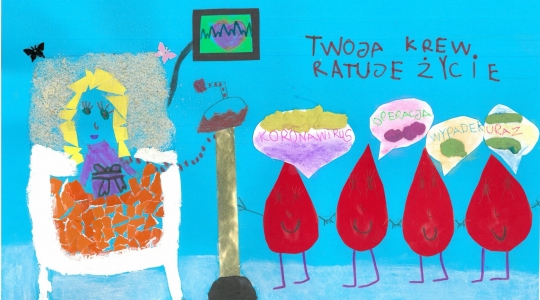 Zdjęcie 7 - Wyniki konkursu plastycznego "Twoja krew ratuje życie"