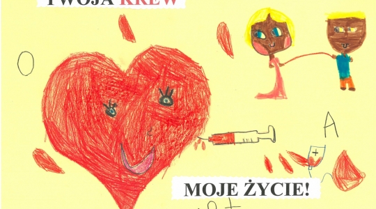Zdjęcie 12 - Wyniki konkursu plastycznego "Twoja krew ratuje życie"