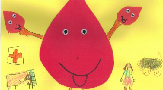 Zdjęcie 13 - Wyniki konkursu plastycznego "Twoja krew ratuje życie"