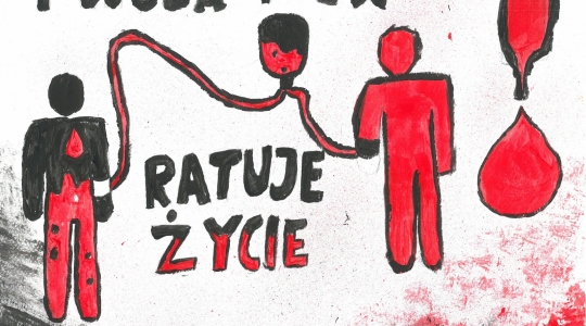 Zdjęcie 29 - Wyniki konkursu plastycznego "Twoja krew ratuje życie"