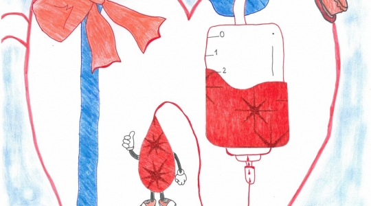 Zdjęcie 40 - Wyniki konkursu plastycznego "Twoja krew ratuje życie"
