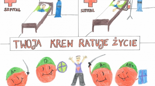 Zdjęcie 46 - Wyniki konkursu plastycznego "Twoja krew ratuje życie"