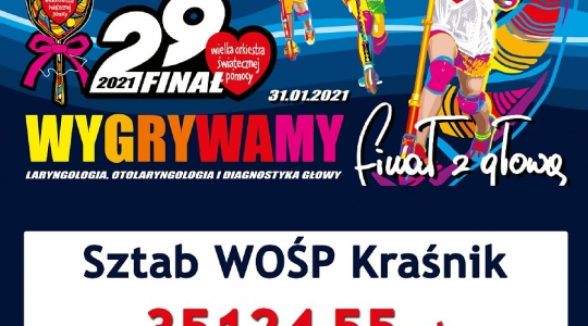 Zdjęcie 1 - Kraśnicki finał WOŚP 2021