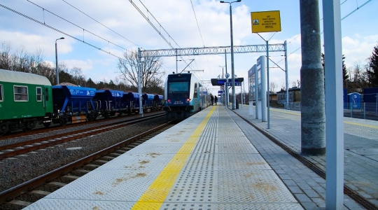 Zdjęcie 2 - Stacja kolejowa Kraśnik - modernizacja linii kolejowej i budowa dworca