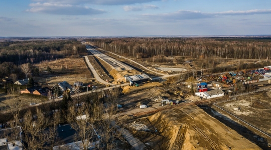 Zdjęcie 1 - Budowa drogi ekspresowej S 19 - marzec 2021