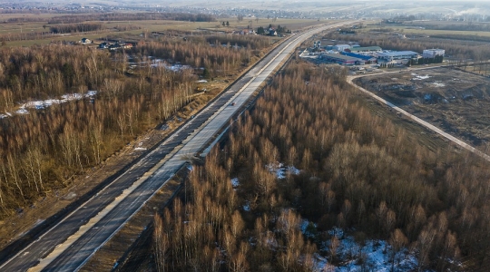 Zdjęcie 3 - Budowa drogi ekspresowej S 19 - marzec 2021