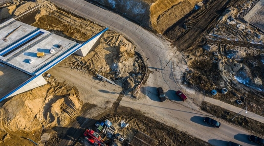 Zdjęcie 10 - Budowa drogi ekspresowej S 19 - marzec 2021