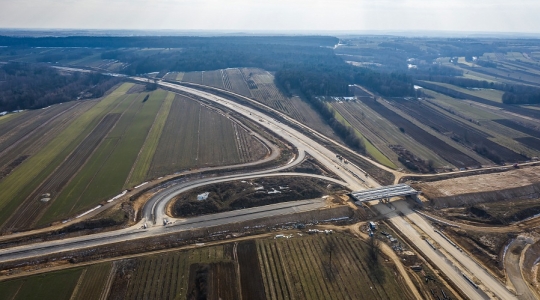 Zdjęcie 33 - Budowa drogi ekspresowej S 19 - marzec 2021