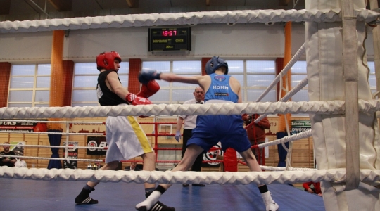 Zdjęcie 1 - Boks przeciw uzależnieniom - mecz bokserski Kraśnik - Radom