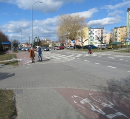 Bezpieczne przejście – budowa solarnej sygnalizacji świetlnej na ul. Wyszyńskiego