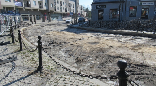 Zdjęcie 2 - Remont drogi zlokalizowanej na terenie Placu Wolności (Rynek w Kraśniku)