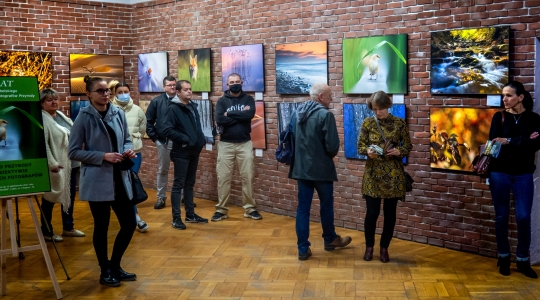 Zdjęcie 7 - Wernisaż fotograficzny "Piękno przyrody w obiektywie lubelskich fotografów"