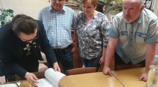 Zdjęcie 2 - Prelekcja o życiu codziennym w kraśnickich koszarach w okresie międzywojennym
