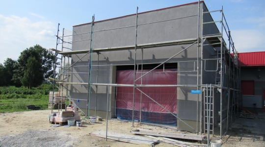 Zdjęcie 21 - Rozbudowa istniejącego budynku ochotniczej straży pożarnej o część garażowo-magazynową wraz z zagospodarowaniem terenu