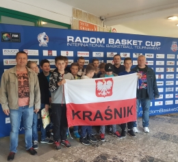 UKS Biało-Czarni Kraśnik na 8. Radom Basket Cup 2019