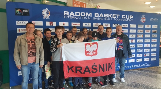Zdjęcie 1 - UKS Biało-Czarni Kraśnik na 8. Radom Basket Cup 2019