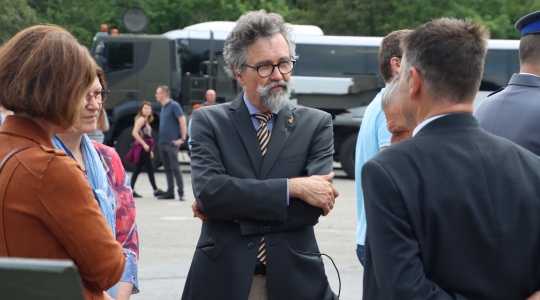 Zdjęcie 2 - Wizyta belgijskiej delegacji podczas Dni Kraśnika 2022.