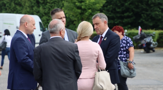 Zdjęcie 4 - Wizyta belgijskiej delegacji podczas Dni Kraśnika 2022.