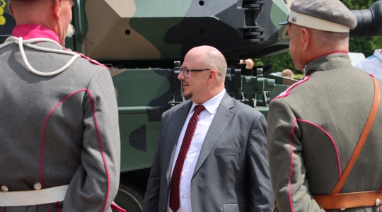 Zdjęcie 7 - Wizyta belgijskiej delegacji podczas Dni Kraśnika 2022.