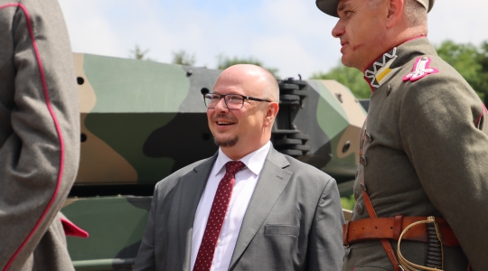 Zdjęcie 8 - Wizyta belgijskiej delegacji podczas Dni Kraśnika 2022.