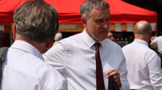 Zdjęcie 23 - Wizyta belgijskiej delegacji podczas Dni Kraśnika 2022.