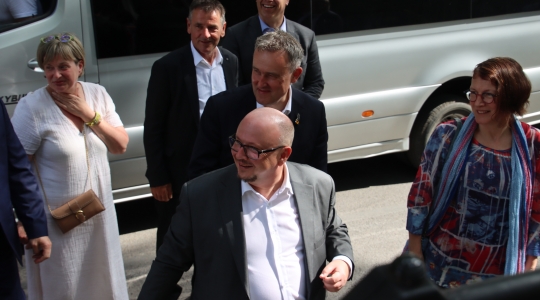 Zdjęcie 54 - Wizyta belgijskiej delegacji podczas Dni Kraśnika 2022.